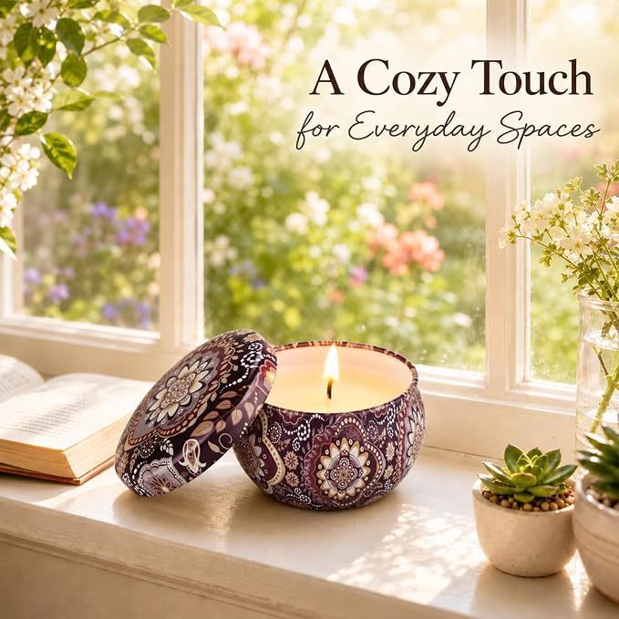 Scented Candles Gift Set, 12 Pack Soy Wax Aromatherapy Candles | 12 Scents - Image 7