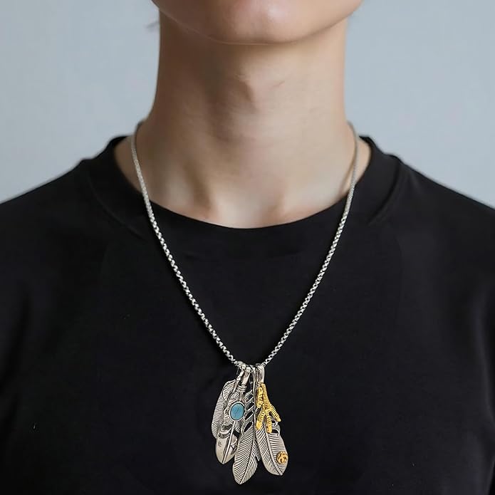 Snake Butterfly Necklace for Women Y2k Irregular Round Bead Pendant Women's Jewelry