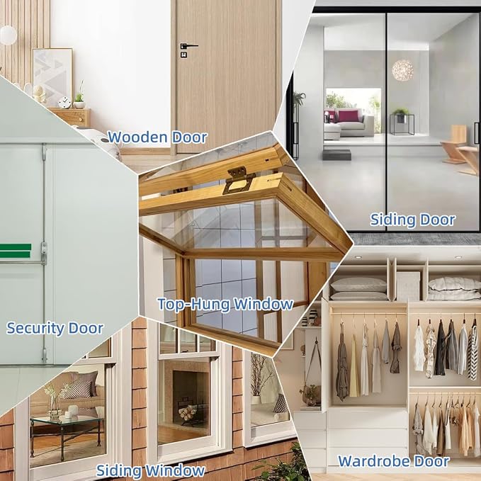 Kneelisa Wedge-Shape Window Weather Stripping Door Frame Seal 118” Brown | - Image 9