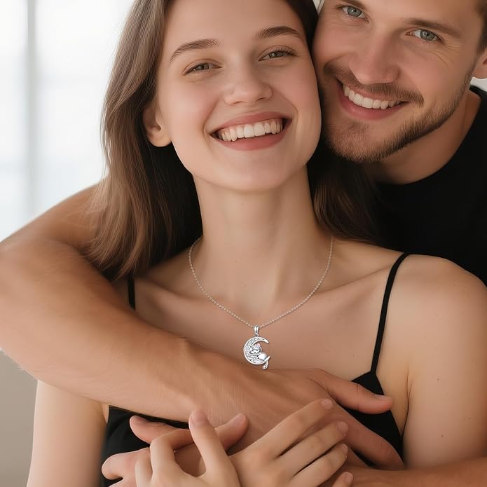 Animal Necklace for Women Necklace 925 Sterling Silver Cute Animal Pendant Necklaces Jewelry Gifts