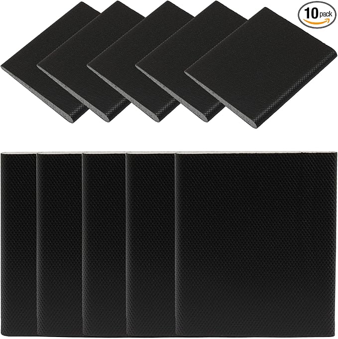 Door Corner Seals, Self-Adhesive Wedge Draft Stoppers, Foam Pads, Weather by LifCratms