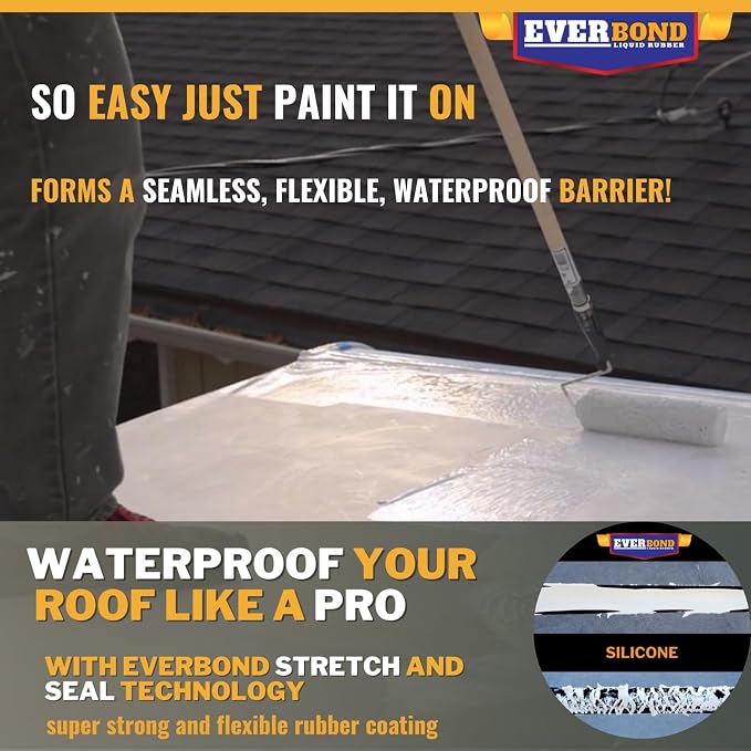 RV Roof Coating, Solar Reflective RV Roof Sealant, Waterproofing - Image 3