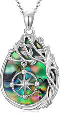 Jewish Jewelry Tree of Life Necklace 925 Jewish Sterling Silver Pendant Necklace Women Gift