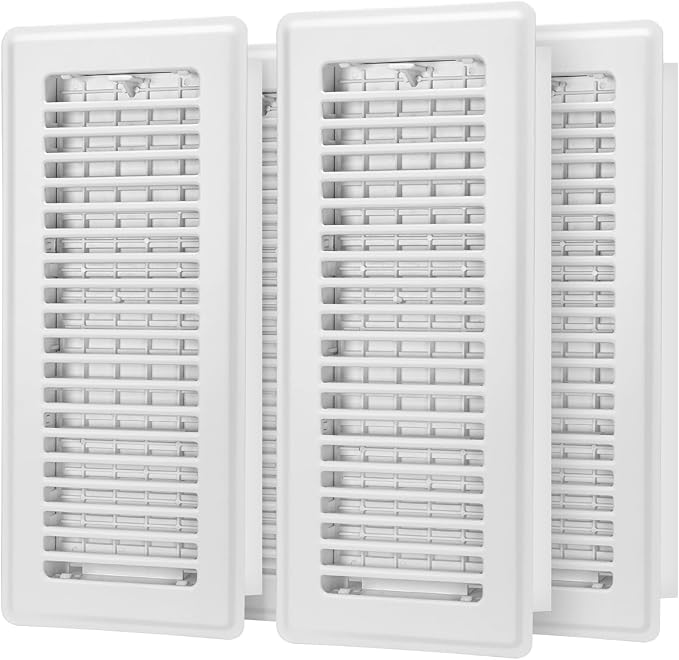 Floor Register 6x14-4 Pack Vent Covers by HQZHQZ