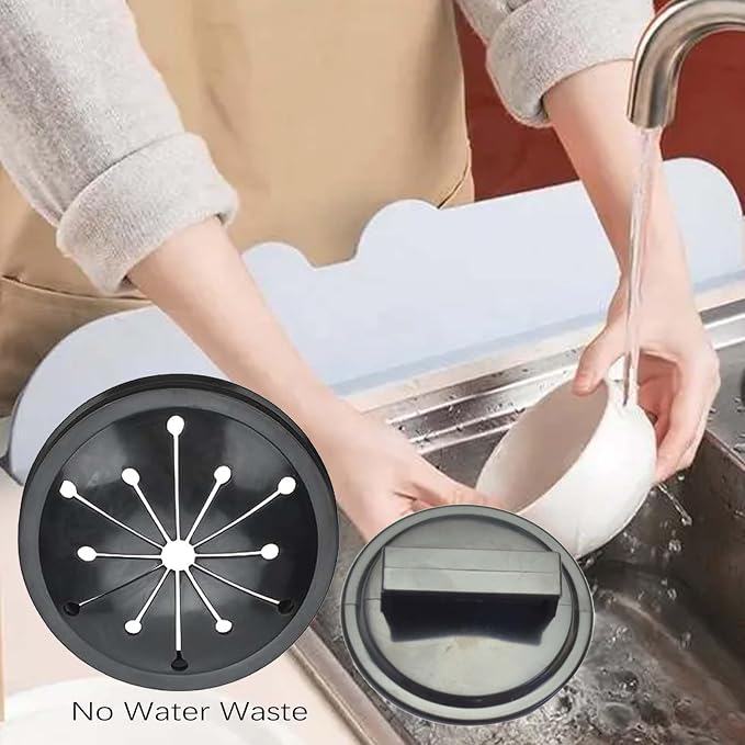 3 Inch Garbage Disposal Splash Guard Collar Sink Stopper Universal Rubber Food - Image 5