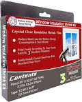3-Window Shrink Film Window Insulation kit（62-Inch x 126-Inch） | Insulating by FonsBleaudy%C2%A0