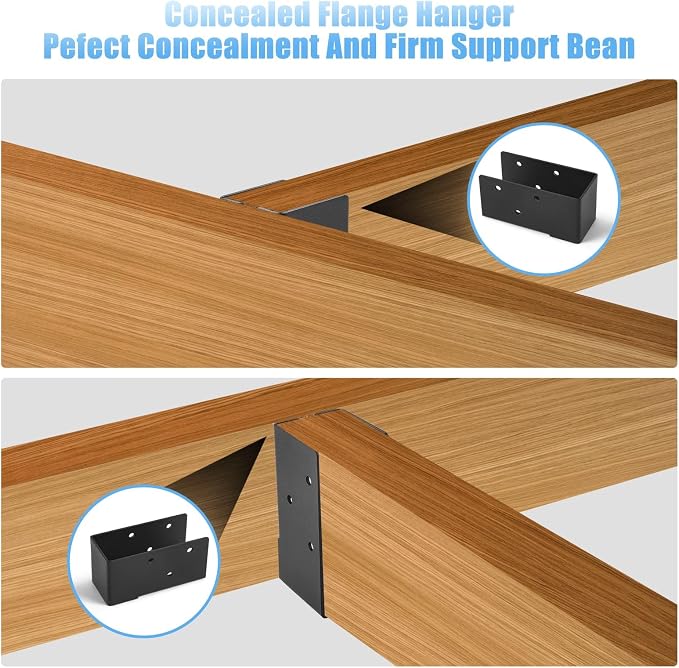 48 Pcs of 2"x 4" Concealed Joist Hangers - Image 5