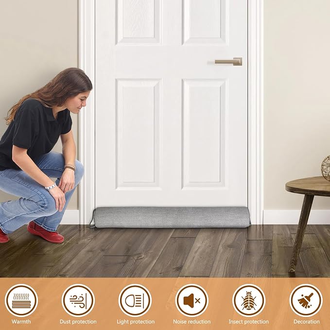 Triangle Under Door Draft Stopper Noise Blocker 32 Inches - Image 7
