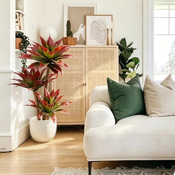 GTIDEA Artificial Tree 3.93Ft Faux Agave Plant - Image 5
