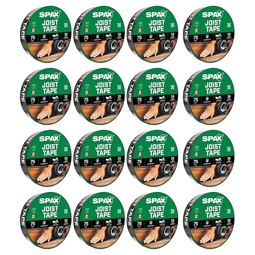 SPAX 1-5/8" x 75' Deck & Flashing Tape – Waterproof Joist Tape by Spax