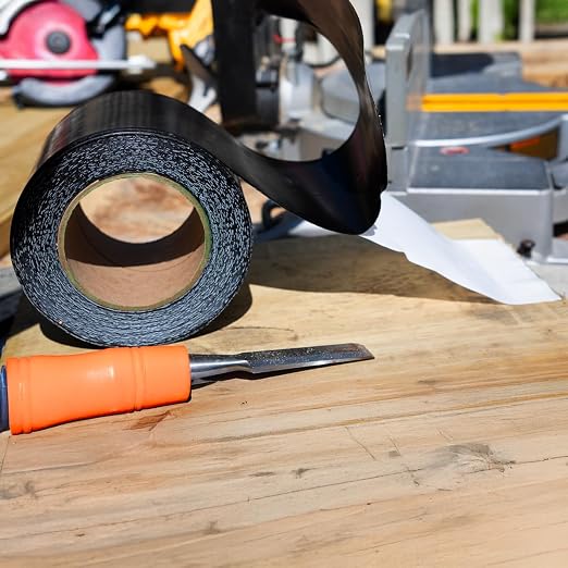 StrongHome Butyl Flashing Tape for Windows & Doors, 4-in. x 75-Ft, 12 Rolls - Image 5