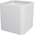 Metal Planter Box 24”L x 24"W x 24"H Large Square Steel Planter Box | Outdoor by GJWCVLOUTDOORLIFESELLER