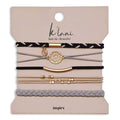 K'lani Hair Tie Bracelets for Women - Elastic Hair Bands That Double as Stylish Jewelry - Inspire - Large