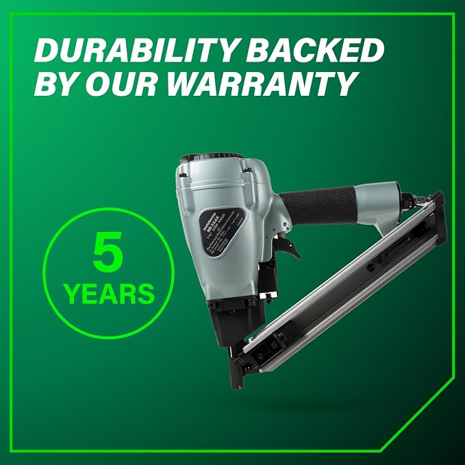 Metabo HPT Pneumatic Strip Nailer, 36° Metal Connector Tool, NR38AK | Fastens - Image 10