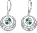 VONALA Flower Earrings for Women 925 Sterling Silver Rose/Lotus/Scottish Thistle/Tulip/Lilac/Mushroom/Pineapple Dangle Drop Earrings Flower Jewelry Gifts for Women Girls Birthday Gifts