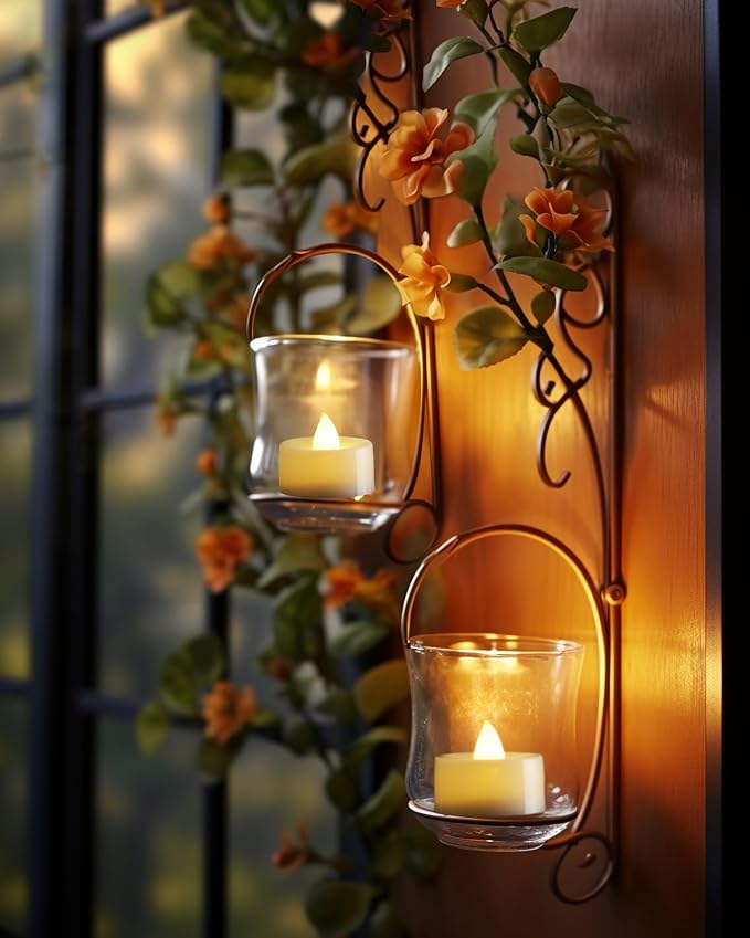 Homemory 24-Pack Flameless Tea Lights Candles Battery Operated, 200+ Hours | - Image 8