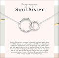 HOPE LOVE SHINE Best Friend Gift for Women - Meaningful BFF Friendship Necklace, Jewelry 16+2", 14k Gold Plated Sterling Silver
