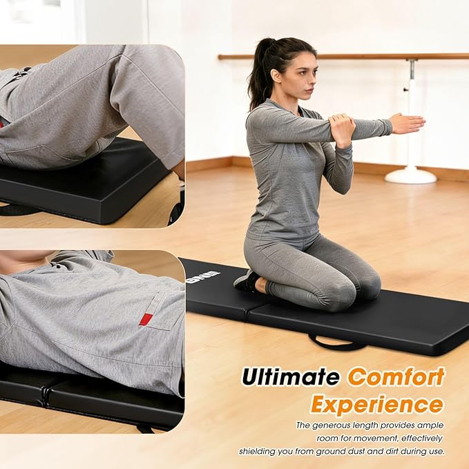 DNA Motoring Foldable Soft Kneeling Pad Mat Extra Thick Foam Knee Pad Mat Water - Image 5