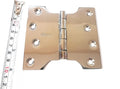 SSISKCON 4 Inch Parliament Door Hinge Wide Stainless Steel by Luxurystainlesssteelhardwareaccessoriesforhome