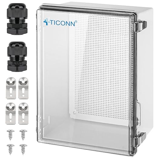TICONN Outdoor Electrical Box Waterproof, ABS IP67 Junction Box Enclosure | by TICONN