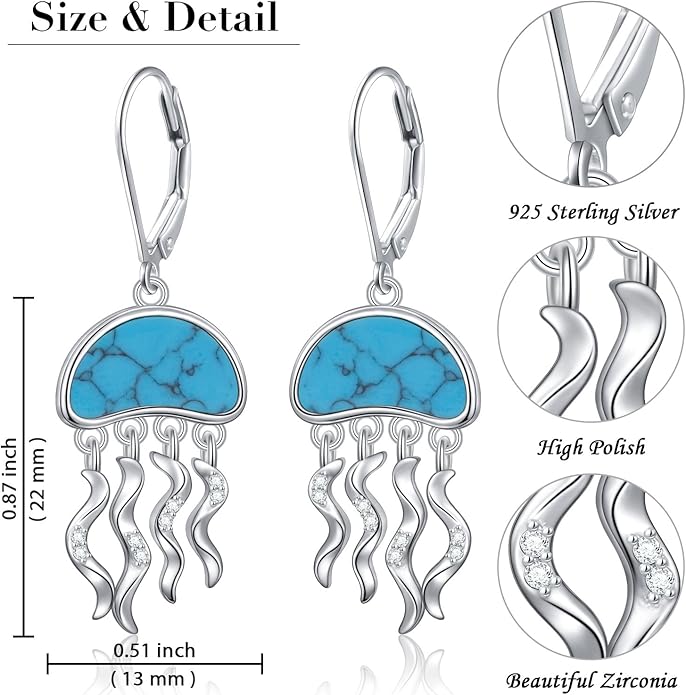 FLYOW 925 Sterling Silver Cute Animal Jewelry Hummingbird/Butterfly/Wolf/Corgi/Cat/Snake/Spider/Bat/Penguin/Bear/Opossum/Frog/Guinea Pig for Women Mother Friend Animal Lovers