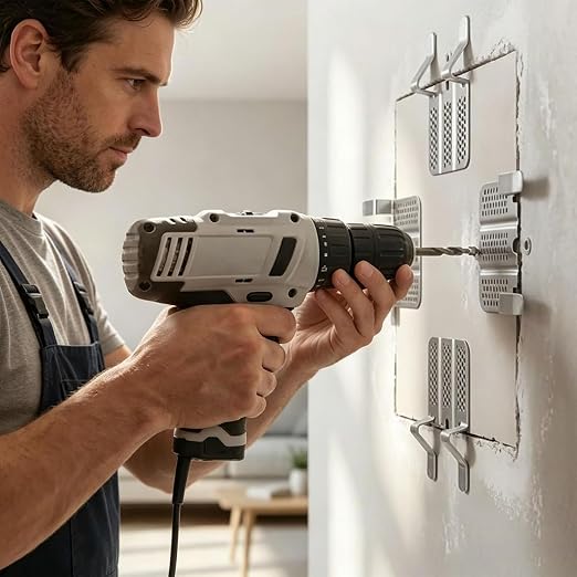 Drywall Fasteners for Damaged Wall Repair, Clips for Backing, Drywall Repair - Image 3