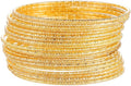 16Pcs Gold Bangle Bracelets for Women - Multi Layer Stackable Textured Bracelets Boho Jewelrys Set.