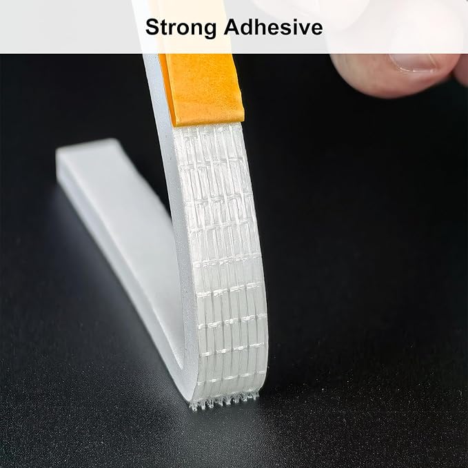Topiverse Weather Stripping, Door Seal Strip, 1 in x 1/4 in x 13 Ft, CR Foam - Image 3