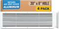 Fits 30x8 Hole | Aluminum Return Air Grille by Handua | Vent Cover Grill by Handua
