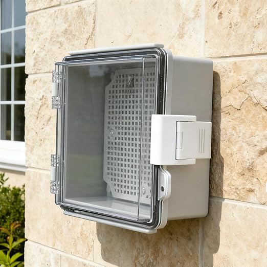IP67 Waterproof Junction Box for Outdoor, 5.9"x5.9"x3.5" | Heavy Duty ABS - Image 7