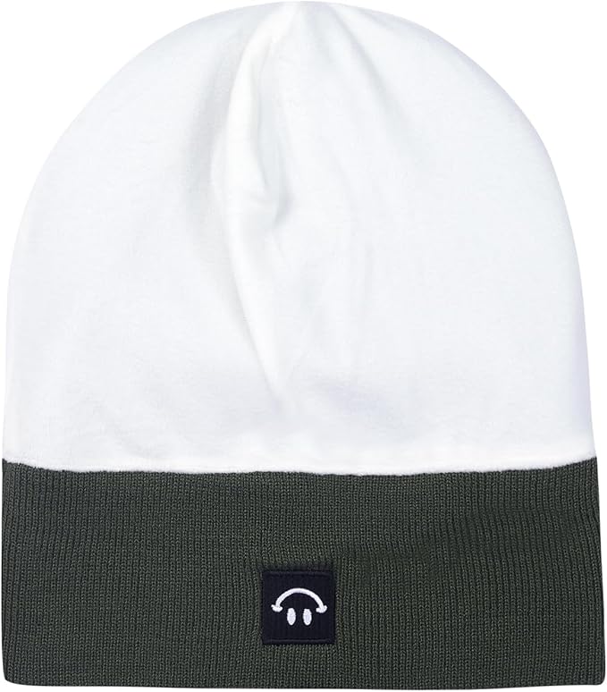 MaxNova 2 Pack Baby Beanie Fleece Lined Knit Toddler Hat for Girls Boys 0-8 Years