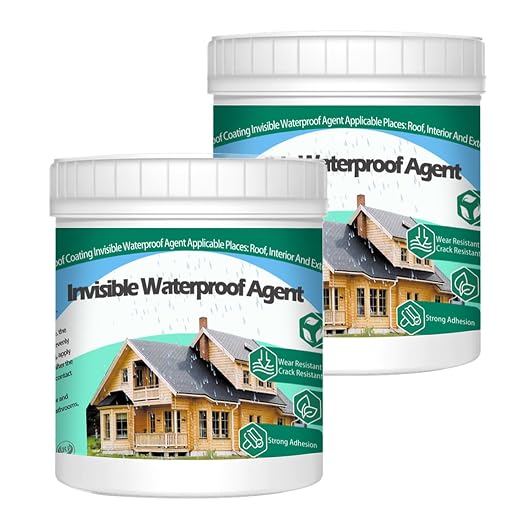 2Kg/70.5Fl.oz Invisible Waterproof Agent Indoor&Outdoor Waterproof Coating Set - Image 9