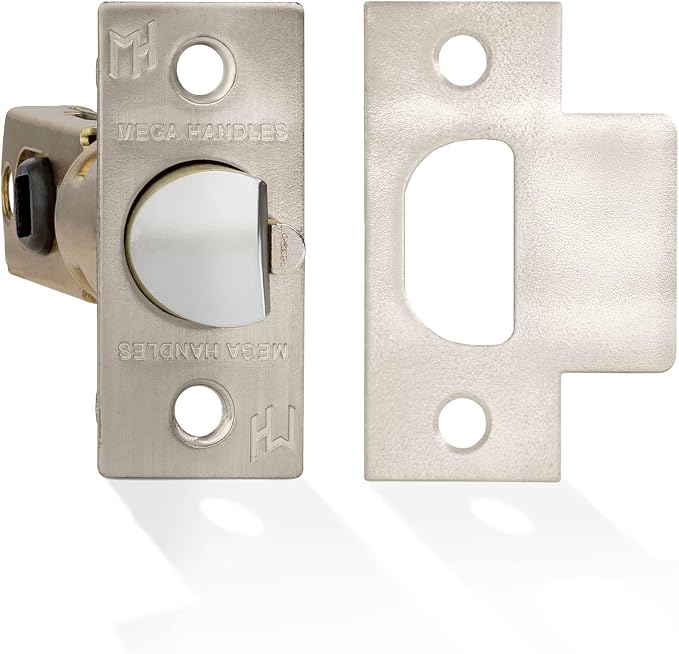 Entry Square Latch Satin Nickel - Image 7