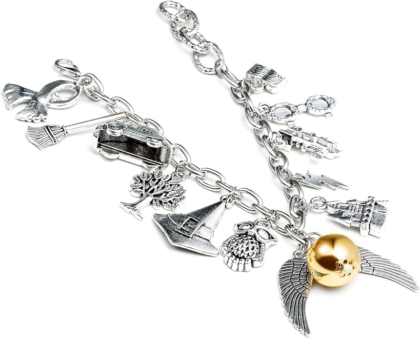 Fancy Space Enchanted Wizard Charm Bracelet for Her – Adjustable Handmade Magic Jewelry – Valentine’s Day & Birthday Gift for Girls, Teens & Women