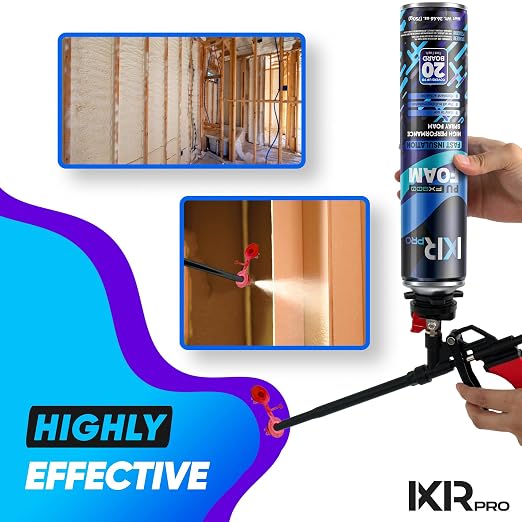 Spray Foam Insulation, Expanding Foam Sealant Spray, 1 Pack x 26.46 oz | High - Image 5