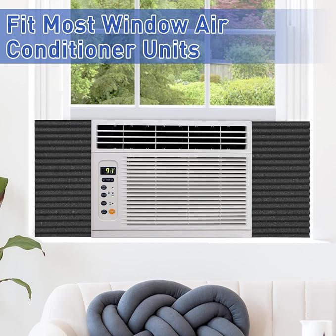 YoleShy Window Air Conditioner Side Panels Foam Panels - Image 2