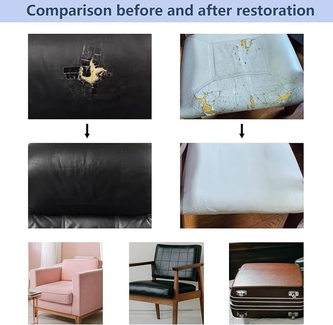 Leather Repair Patch for Furniture, Kitchen Stools, Car Seat - Image 5
