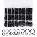 Silicone Universal Black O-Ring Sealing Gasket Washer Seal Assortment Set by StandardAutoPart