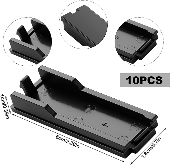 Kingdder 10 Pack Breaker Filler Plate, Circuit Breaker Panel Cover Knockout - Image 2