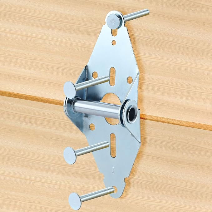 Garage Door Hinge #1, 14 Gauge Steel Replacement, Galvanized, 2 Pack | - Image 5