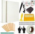 60 Pcs Drywall Repair Kit for Large Holes, 12x12 Drywall Patch Kit by RISETEX