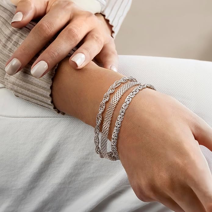 Ross-Simons Jewelry Set: 3 Link Bracelets