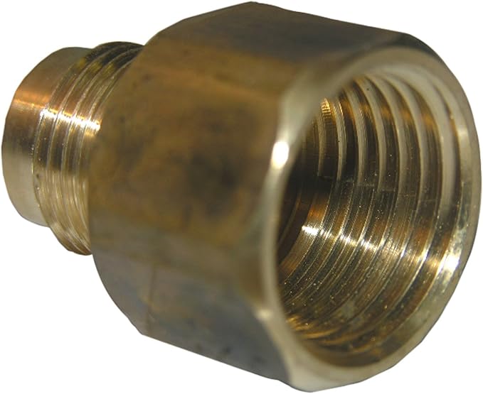 LASCO 17-4633 3/8-Inch Flare by 1/2-Inch Female Pipe Thread Brass Adapter by LASCO