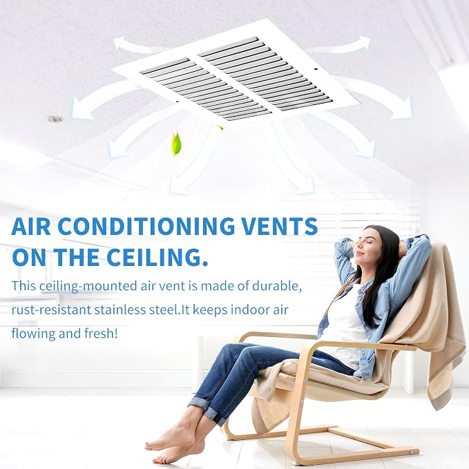 14 x 10 Vent Cover, Air Return Vent Cover, AC Vent Cover, Cold Air Return Vent - Image 7