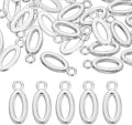 uxcell Letter Charm, Alloy Letter Initial Alphabet Charm for DIY Crafts Jewelry Making Bracelet Earrings Necklace