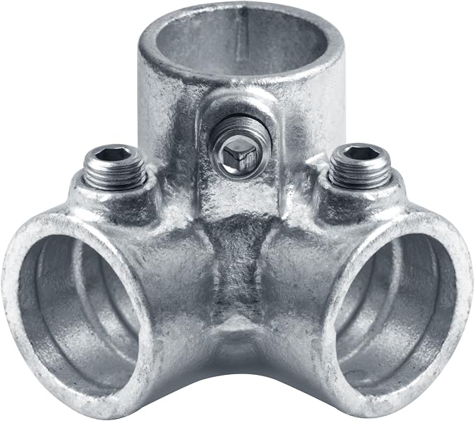 4 PCS Structural Pipe Fitting, 3 Way Corner Elbow Connector | Fits 1" Schedule - Image 5