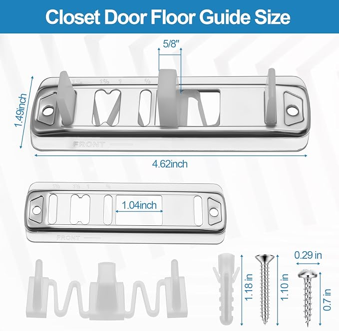 Sliding Closet Door Floor Guide - Image 2