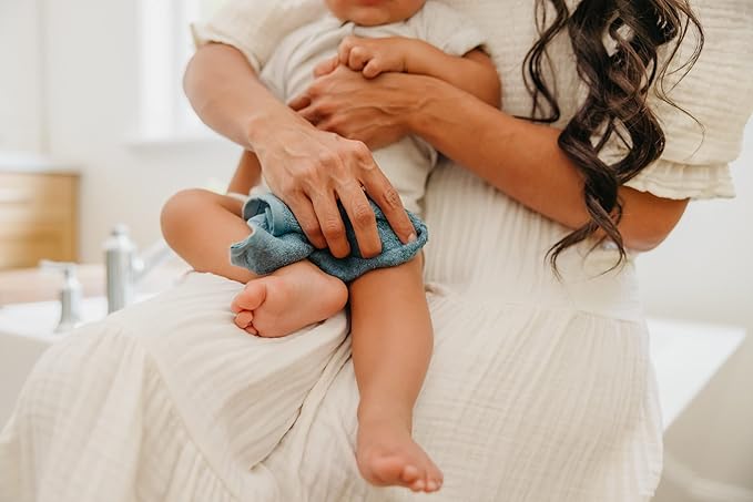 Copper Pearl 6 Ultra Soft Baby Bath Washcloths Premium Large Soft Chief 11" x 11" Towels