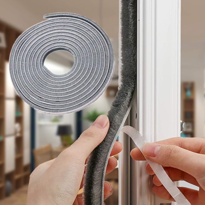 32.8 Ft Self Adhesive Weather Stripping Seal Strip Weatherstrip by CIKKIIO