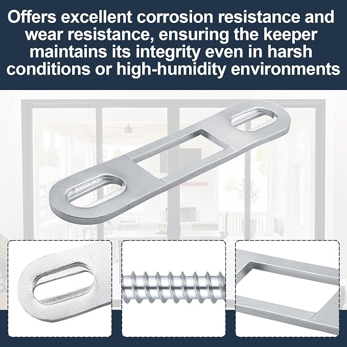 MP2097 Sliding Door Keeper for Prime-Line Screen Door Strike Plate | Screen - Image 4